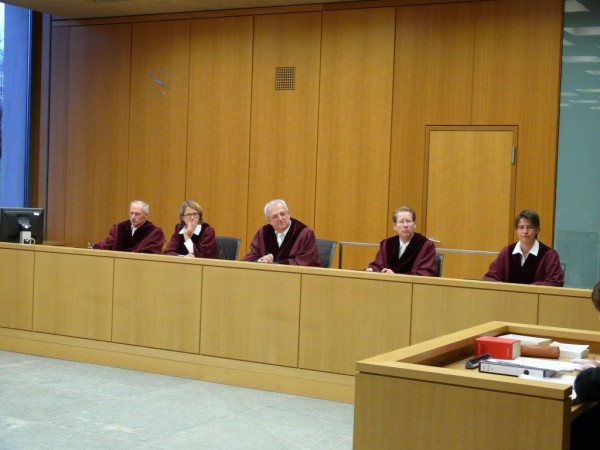 Impressionen des Moot-Court Wettbewerbs, 2013/14